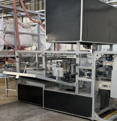 Группиратор-упаковщик в транспортный короб 