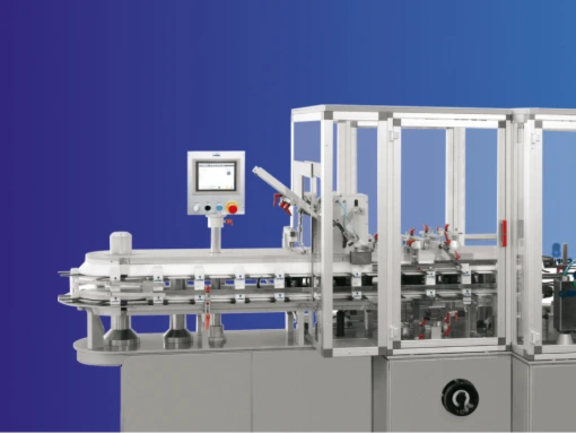 Группиратор-упаковщик в транспортный короб 